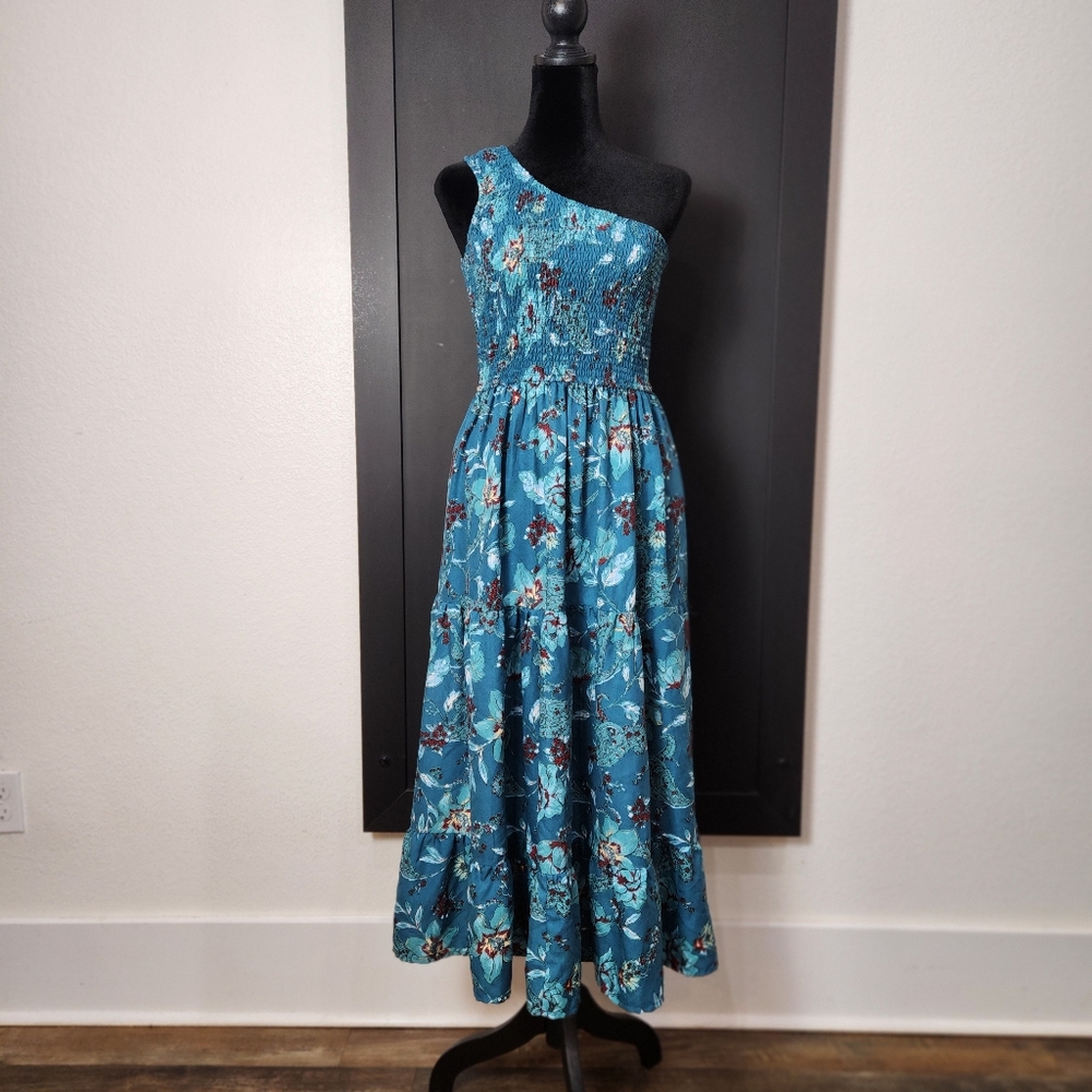 Band of the Free one-shoulder dress with a floral print Size Small